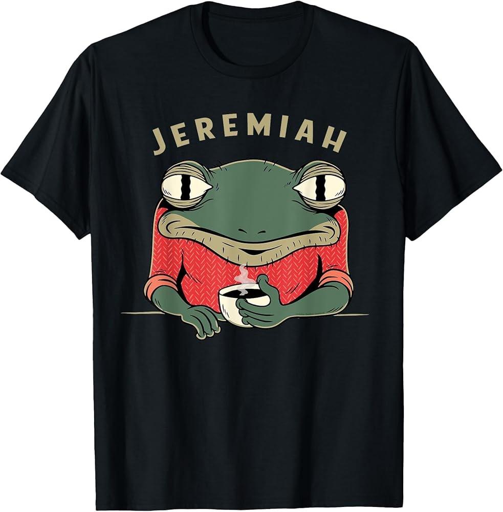 Retro Music Funny Jeremiah the Bullfrog Classic Rock T-Shirt Unisex T-Shirt XXL