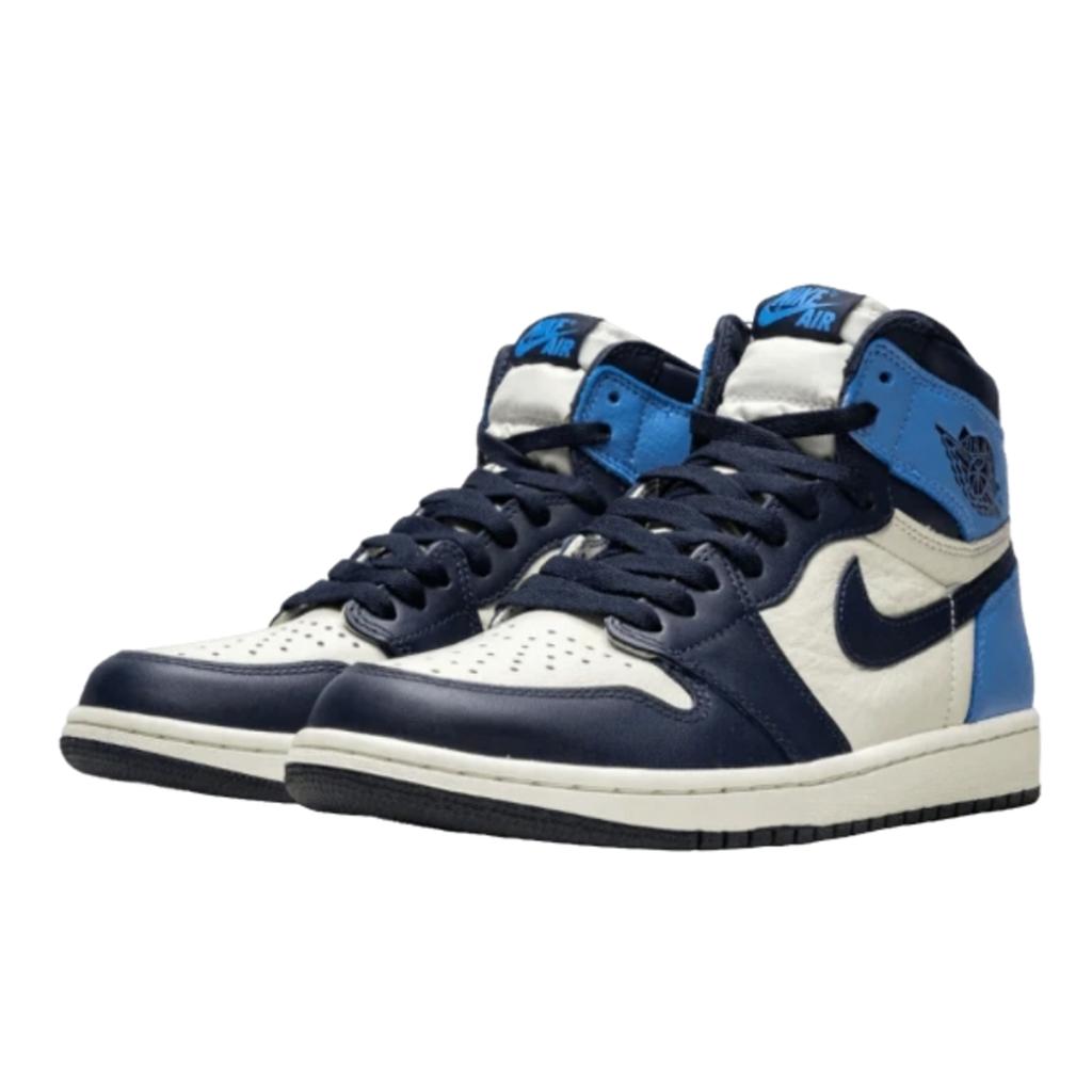 Air Jordan 1 Retro High Obsidian Sail UNC
