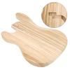 Bass Body Unfinished Guitar Barrel for PB Style Maple DIY Electric Guitar Parts Accessories