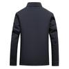 Men's Luxury Lightweight Down Jacket - Winter White Lapel Design