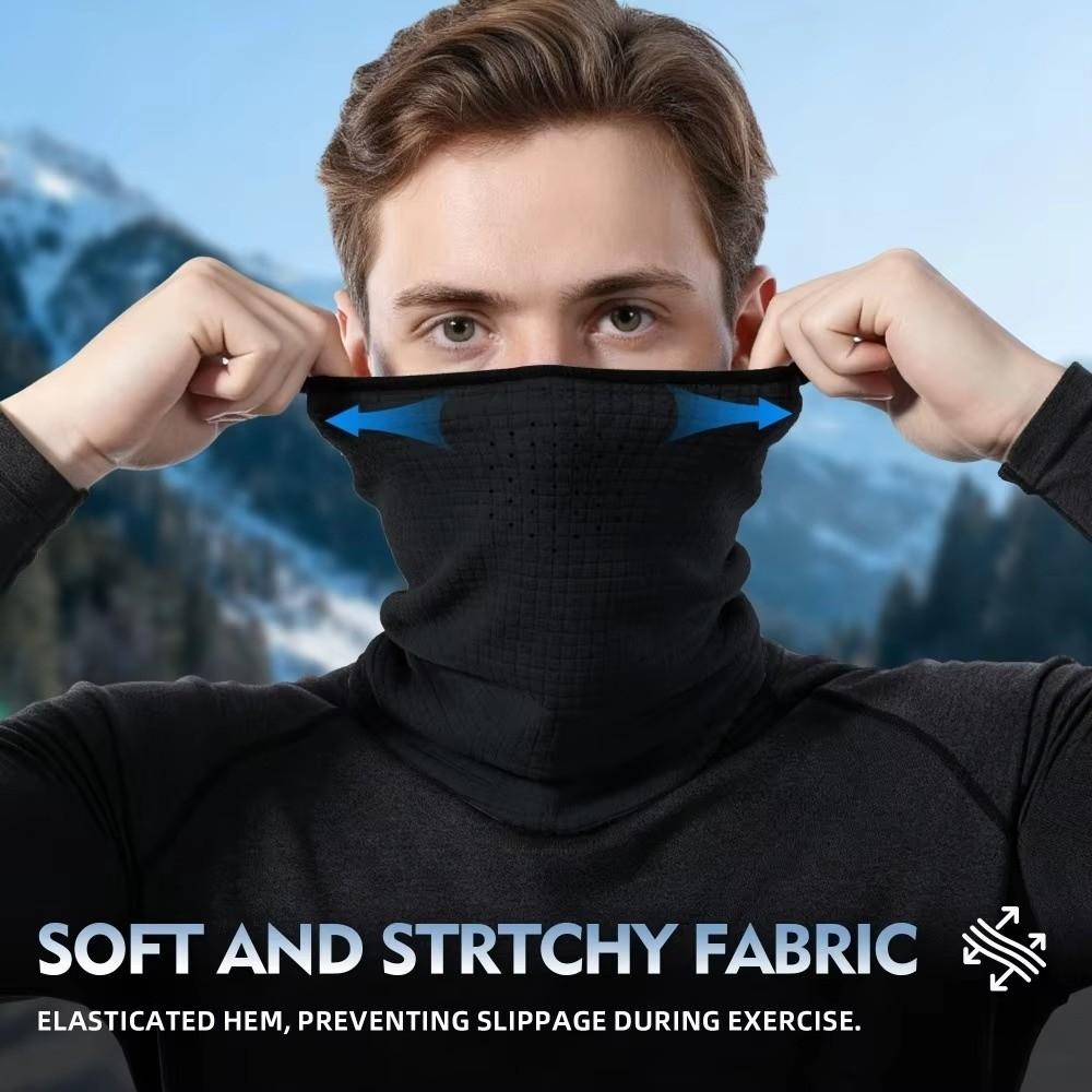 Breathable Windproof Face Mask Windproof Winter Bandana Scarf Ear Cover Face Mask Winter Sports