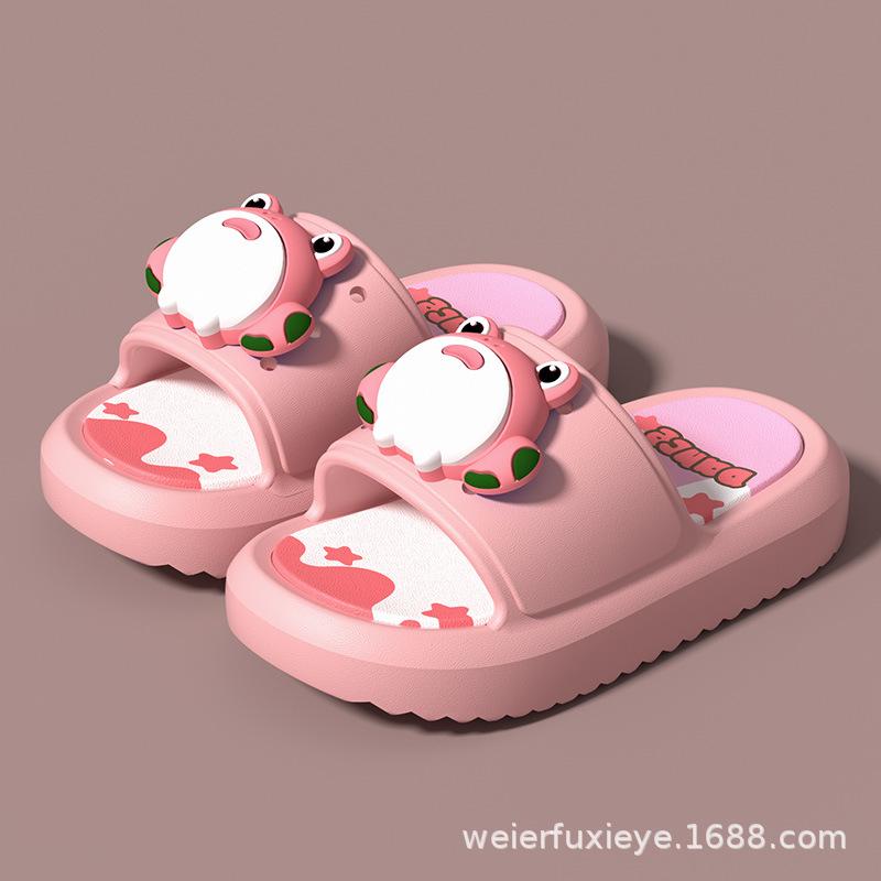 

eva Children s slippers with a soft cushioning feel, summer cartoon cute indoor and outdoor non-slip soft-soled sandals for boys and girls 24-25Code【Inner Length1
