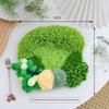 Moss Coaster Rug Kit: Beginner-Friendly Mori Style Doormat Gift Set