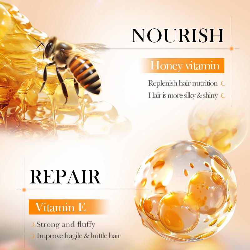 Bee Brew Vitamin Hair Care Serum Capsules, Moisturizing Hair Conditioner