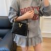 New High-end Light Luxury Crocodile Pattern Capu Lady Bag V Portable Shoulder Women's Bag