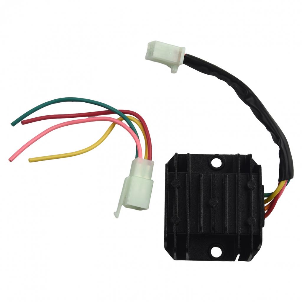 Black Rectifier For Motorcycle Scooter ATV High Quality