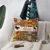 African Safari Patchwork Pillow Cover Tribal Animal Print Africa Themed Cushion Case For Sofa Bed Couch Boho Home Decor Gifts
