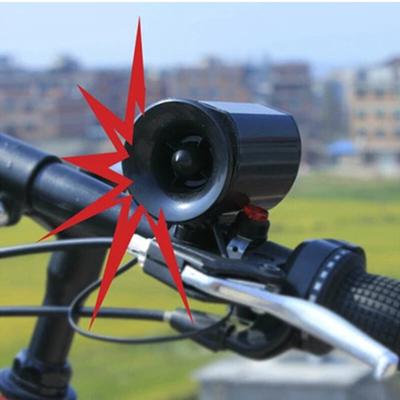 Campanello elettronico per bicicletta ultra-rumoroso Impermeabile Dimensioni compatte Universale Installazione semplice Campanello d'allarme Accessorio per clacson per bici