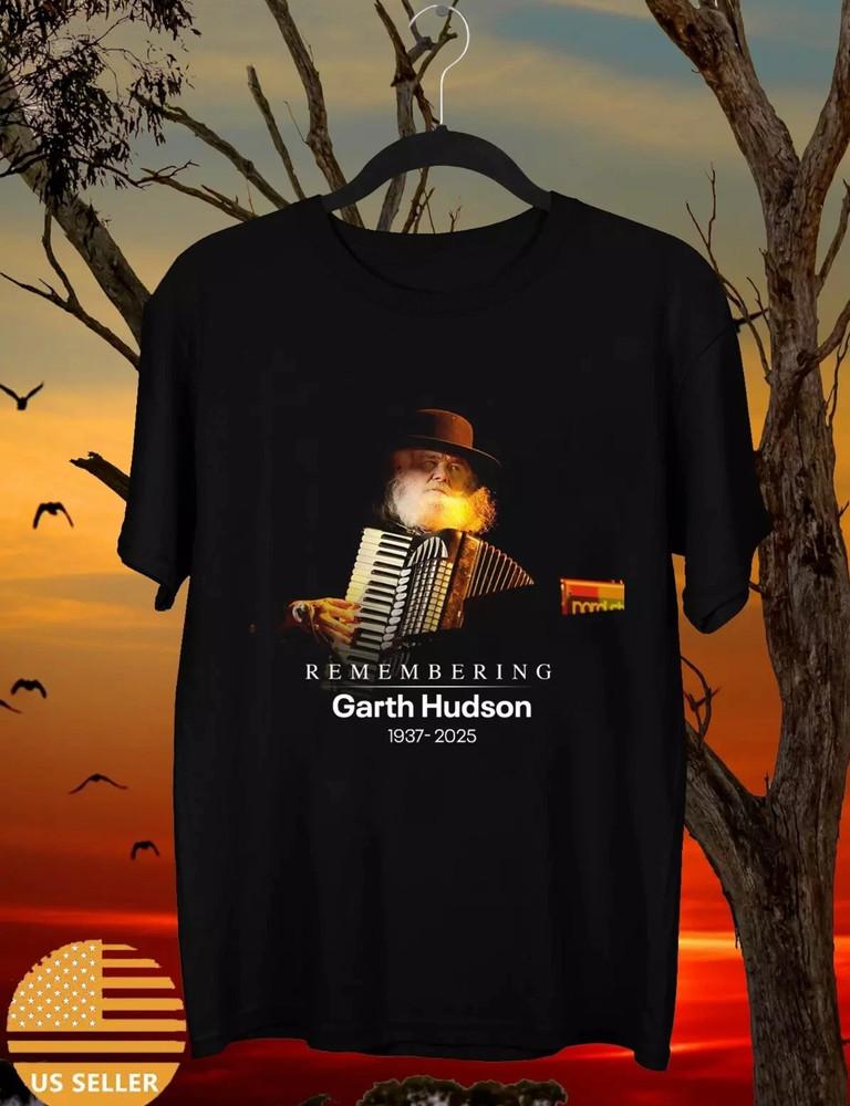 Remembering Garth Hudson The Band T Shirt Full Size S-5XL Unisex T-Shirt