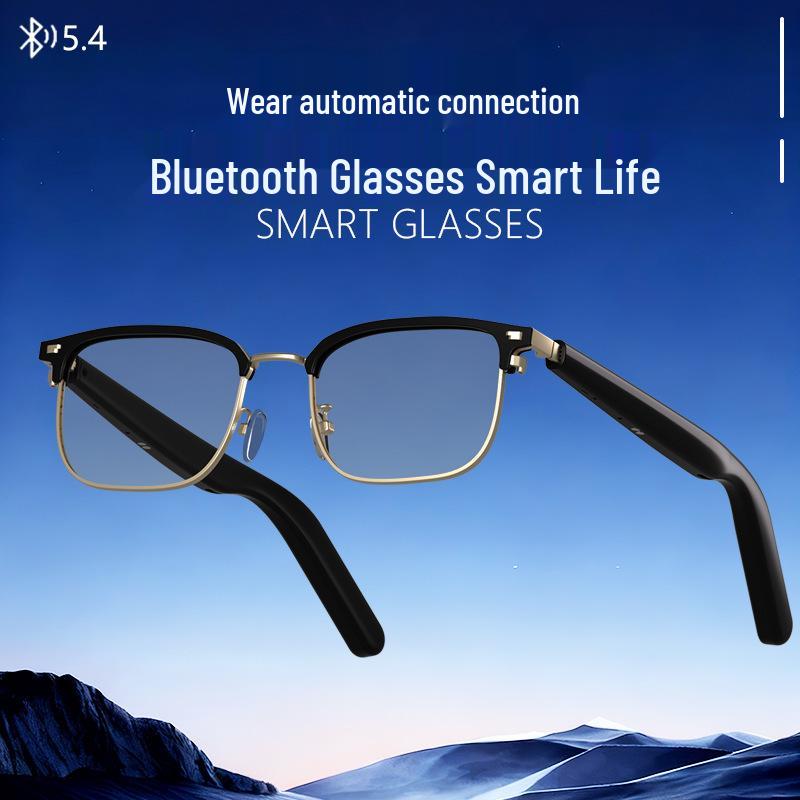 GT13 Smart Glasses: AI Translation, Voice Activation, Slide Control, Noise Reduction, Remote Photo Capture, Color Change.