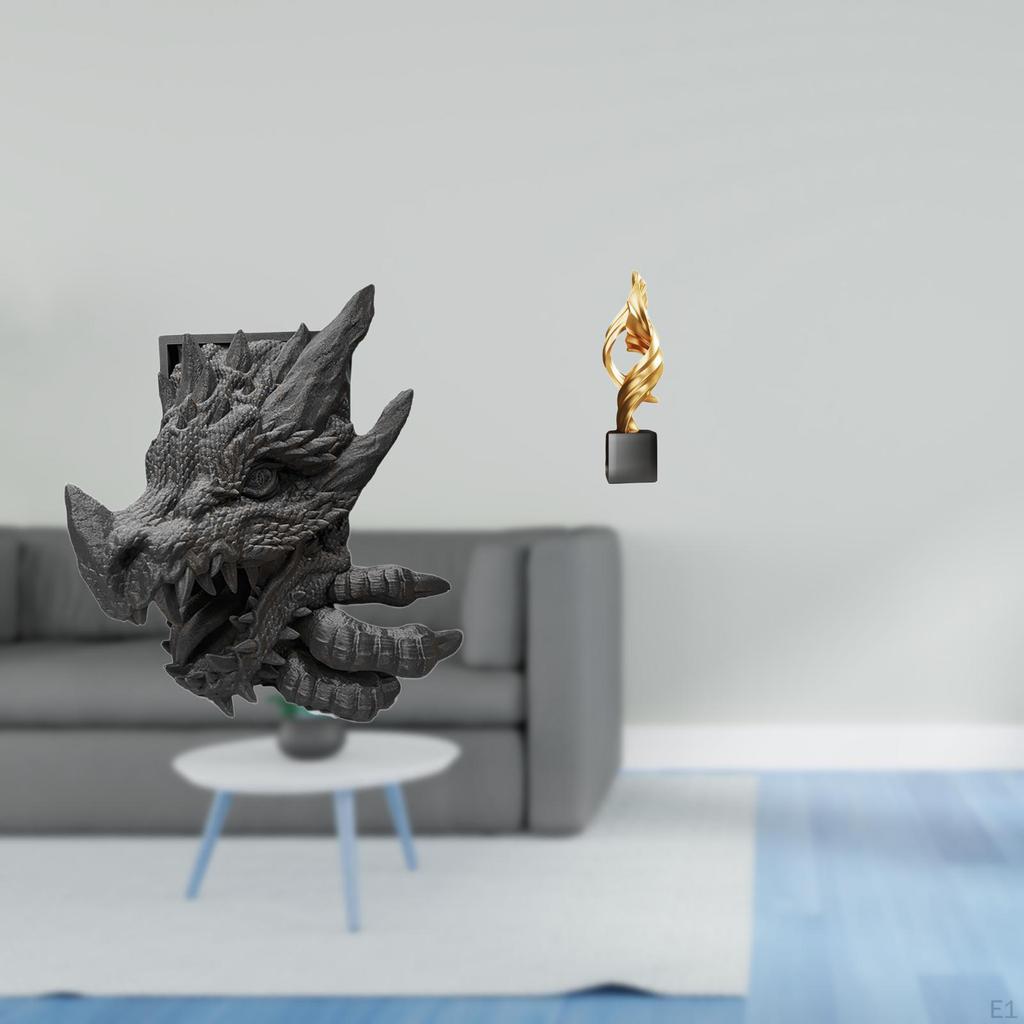 Bookend Abstract Art Statue Book Support Decorative Resin Figurine Holder Sculpture