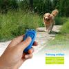 2 In 1 Dog Training Whistle Clicker Pet Dog Click Trainer Aid Adjustable Wrist Strap Pet Training Tools Pet Training Clicker
