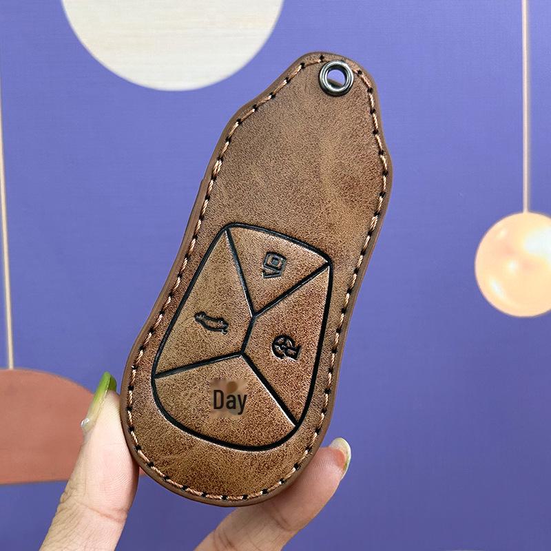 

Чехол для ключа автомобиля высокого класса Xiaopeng P7: Подходит для P5, G3, G3i, G9 с пряжкой и декоративной модификацией