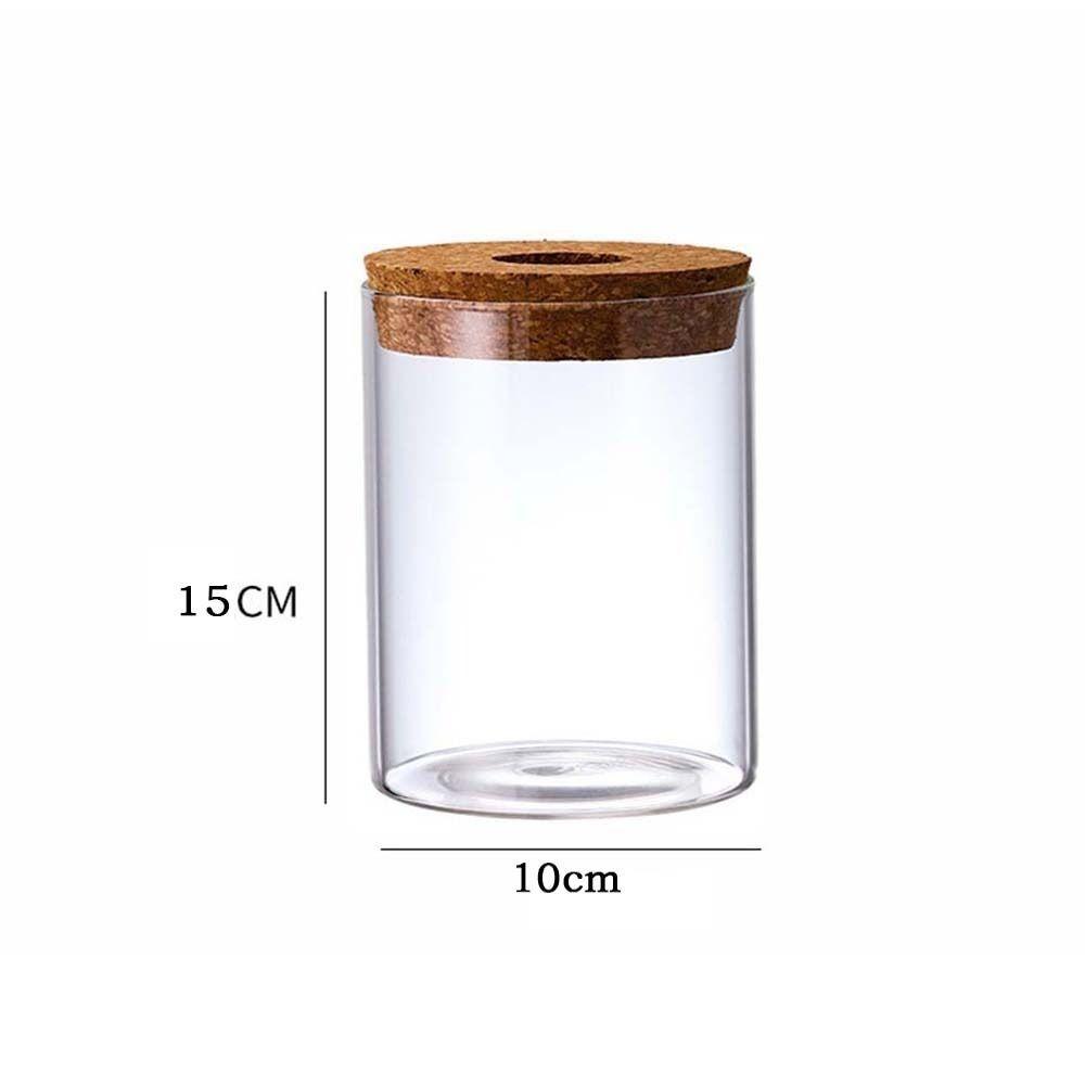 Transparent Hydroponic Plants Flower Pot Thickened Round Transparent Glass Pots Mini Glass Ecological Glass Vase Living Room
