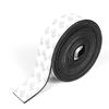 Sprenno Flat Rubber EPDM Adhesive Tape Thickness 2mm X Width 30mm Length 3m Sponge Cushion Material Soundproofing Vibration Isolation Effect (Width 30