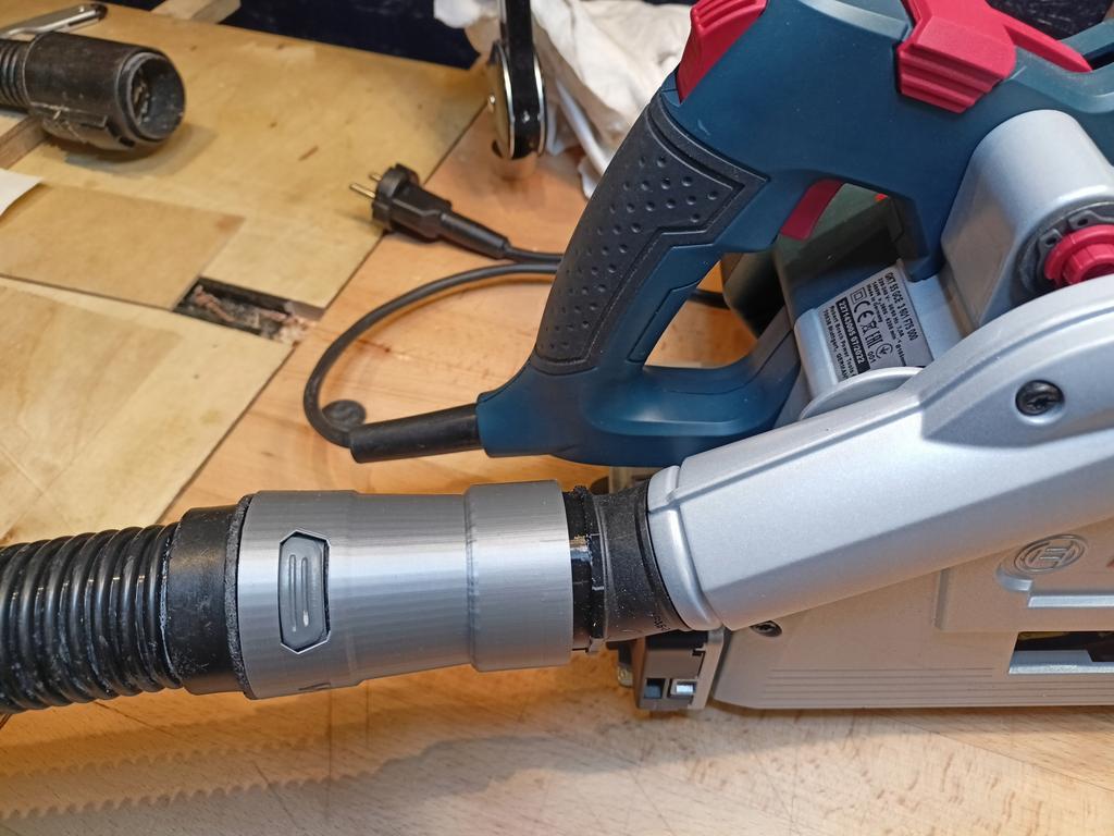 Adapter przejściówka bosch gkt 55 gce - odkurzacz karcher wd