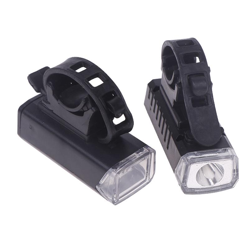 Bike Front Light Taillight Easy To Install Usb Rechargeable Led Waterproof Outdoor Mountain Bike Lamp Cycling Light