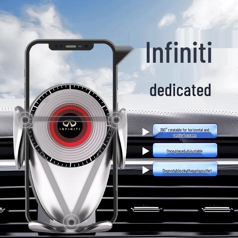 Infiniti Q50L/QX50/QX60 Nawigacja Kratka Wentylacyjna Uchwyt Samochodowy na Telefon