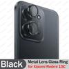 for Xiaomi Redmi 15C 4G 5G Back Lens Ring Metal Glass Cover Redmy 15 C C15 Redmi15C 2025 Rear Camera Protector Cap Case Friendly 4