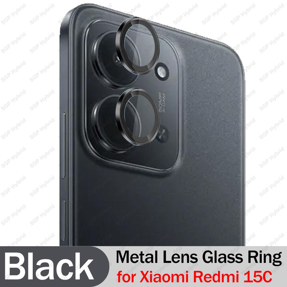 for Xiaomi Redmi 15C 4G 5G Back Lens Ring Metal Glass Cover Redmy 15 C C15 Redmi15C 2025 Rear Camera Protector Cap Case Friendly 4