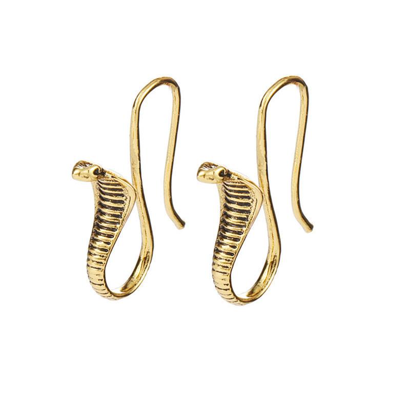 Retro Snake Personality Earrings Fashion Popular Women'S Simple Earrings Earrings