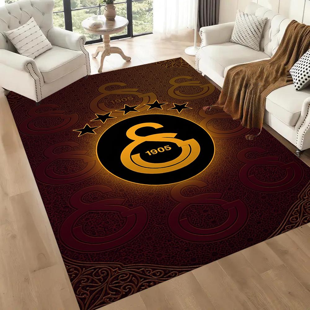 Galatasaray 95 Floor Mat Design for Foyer Game Room Balcony Hallway Anti-slip Rug Office home decor Perfect Gift for Women/Men