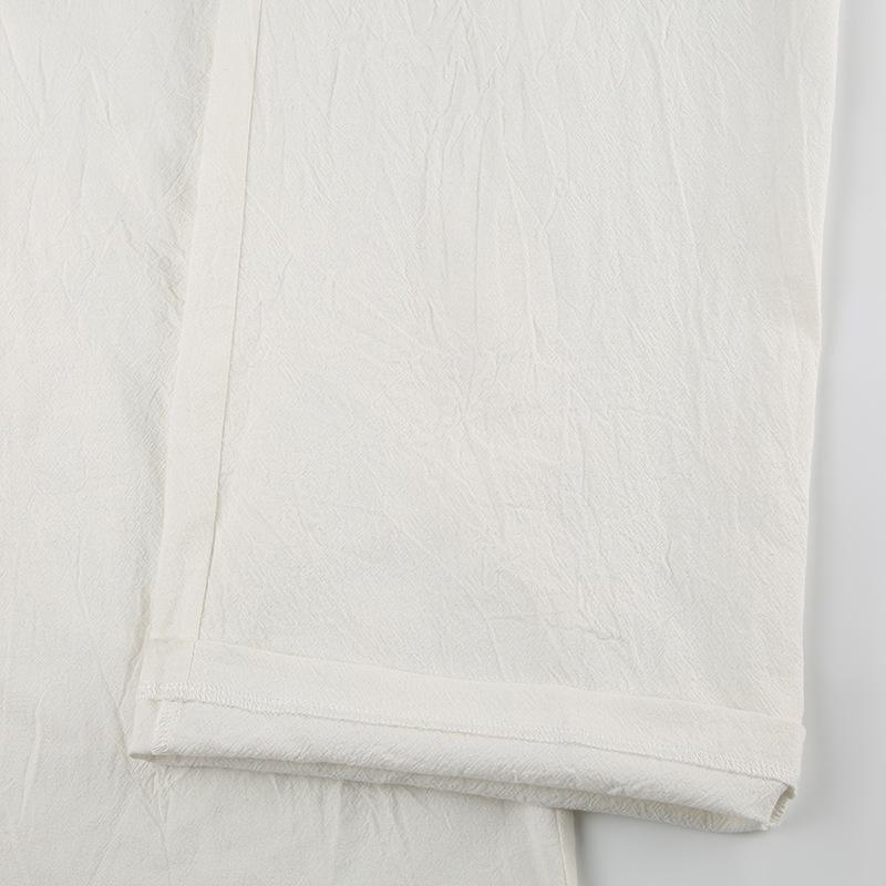 Clearance: Everyday Casual Drawstring Straight-Leg Pants