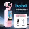 New Anti-Shake WiFi Sports Camera Handheld Recorder with Vlog Strap for Cycling