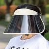 Celica UV-blocking open-top PVC sun cap sun visor