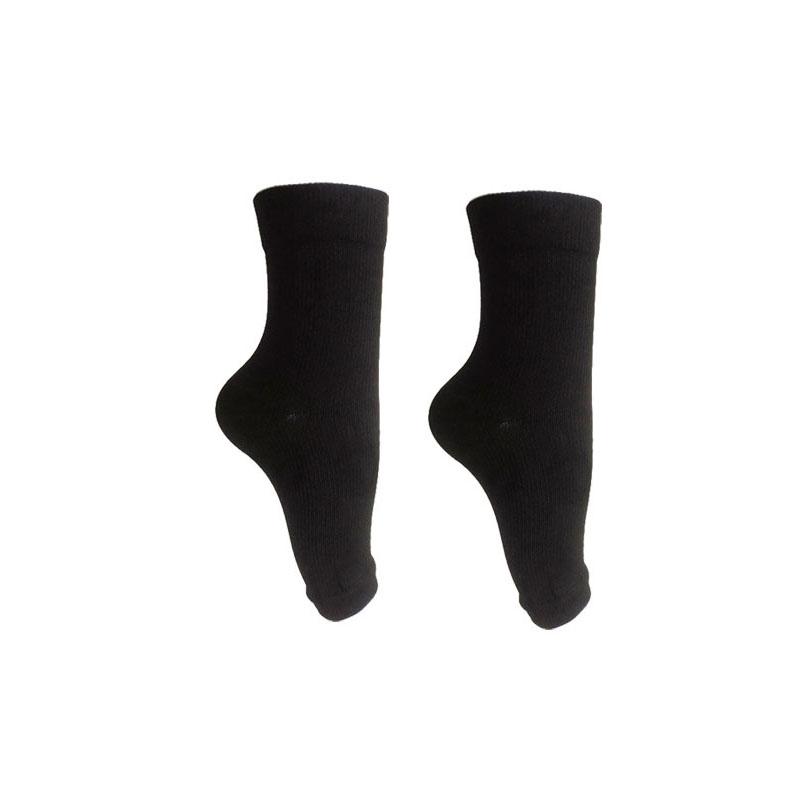 Foot Anti-Fatigue Compression Sleeve Short Tube Ankle Support Open Toe Socks Plantar Fasciitis Pain Relief Mens Womens
