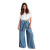 Summer Women's Wide-legged Pants Casual Pants Comfortable High-waisted Wide-legged Pants