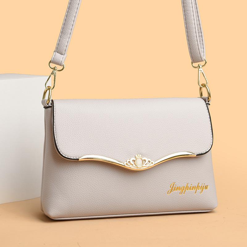 Women'S Trendy Fashion Mini Xiangling Grid Women'S Bag Strip Bag Super Fire Shoulder Messenger Bag Is Now