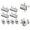 Mounting Bracket Kit, Rails, Replacement, , Metal, Easy Installation, Alloy