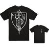CHVE Hurdy Band TShirt Cotton Graphic Tee Men Women Summer Streetwear