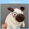 Stofftier Plüschtier mit Mops-Hundedesign Perfekt für Geschenke und Sammler