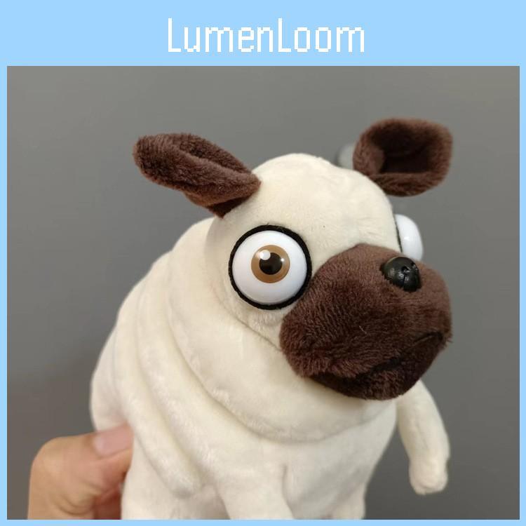 Peluche Giocattolo con Design di Cane Carlino Perfetto per Regali e Collezionisti
