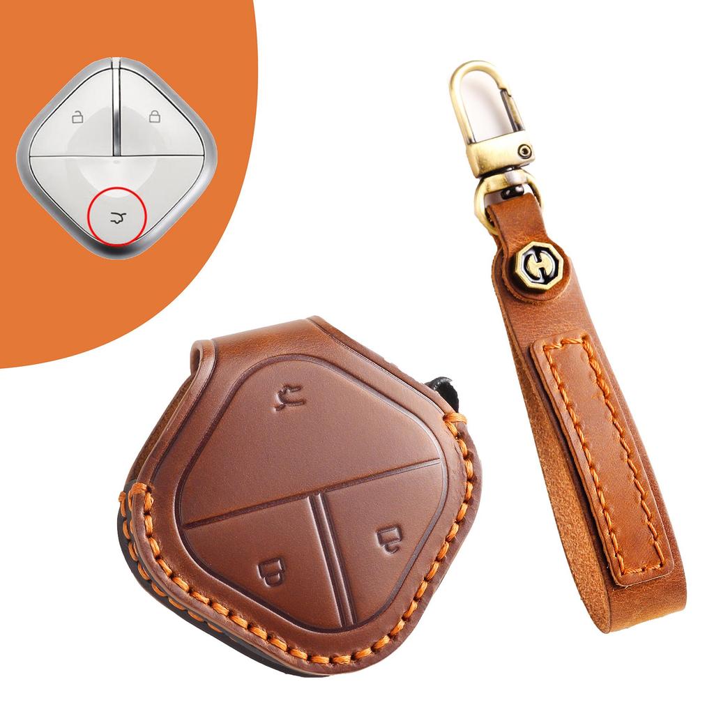 Wuling Bingo 2023 Key Cover: All-Inclusive Baojun Yue KIWI Key Bag with Buckle
