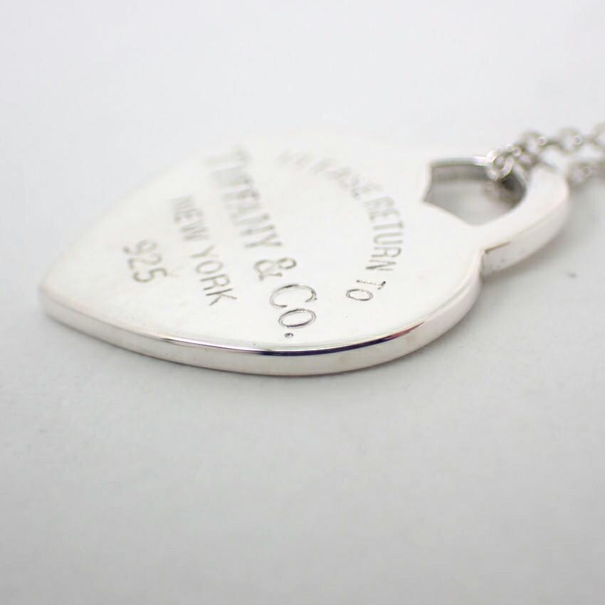 [Pre-owned] TIFFANY 925 Return to Tiffany Heart Pendant/Necklace/j70-1