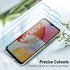 Clear TPU Case for Samsung Galaxy A14 5G/A14 4G Soft Phone Cover+3Pcs 2.5D Arc Edge Tempered Glass Screen Film