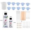 3:1 Epoxy Resin Set Kit AB Crystal Glue Jewelry Making Transparent Mixed Clear DIY Resin Mold Jewelry Crafs 100g/280g/400g/1000g