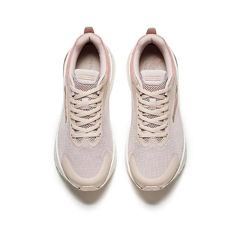 Anta Journey Low Top Running Shoes Women's Lotus Gray 122435519-2