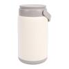 Insulated Food Container 304 Stainless Steel Portable Vacuum Insulated Lunch Box Hot Food Jar for Adults Students Grey