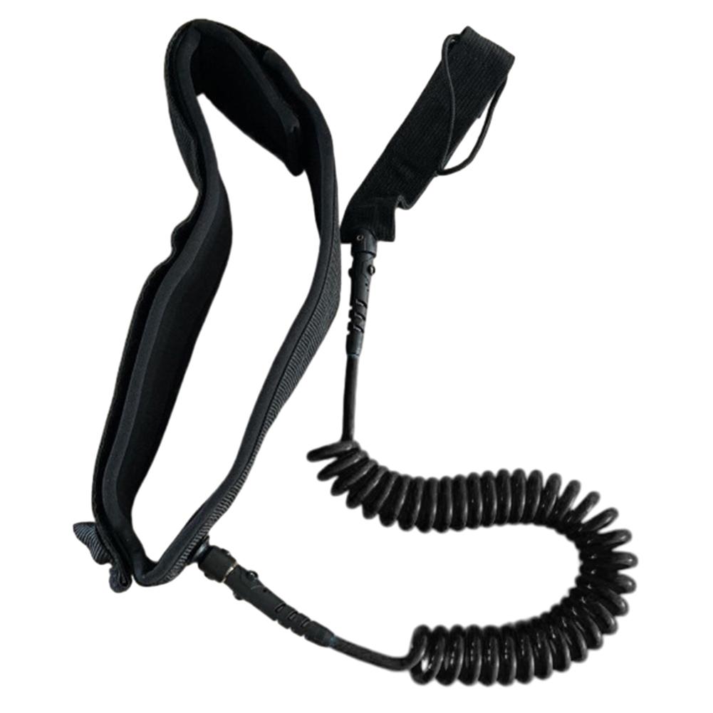 Surfboard Leash Maximum Tensile Length Up To 10 Feet Safety Board Leash SUP Surfboard Waist Leash Belt for Stand Paddle Boards