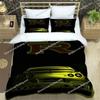 G-GTR Racing R-Retro Bedding Set Printed Duvet Cover Comfortable Breathable Luxury Cotton Quilt Pillowcase Single KingQueen Size