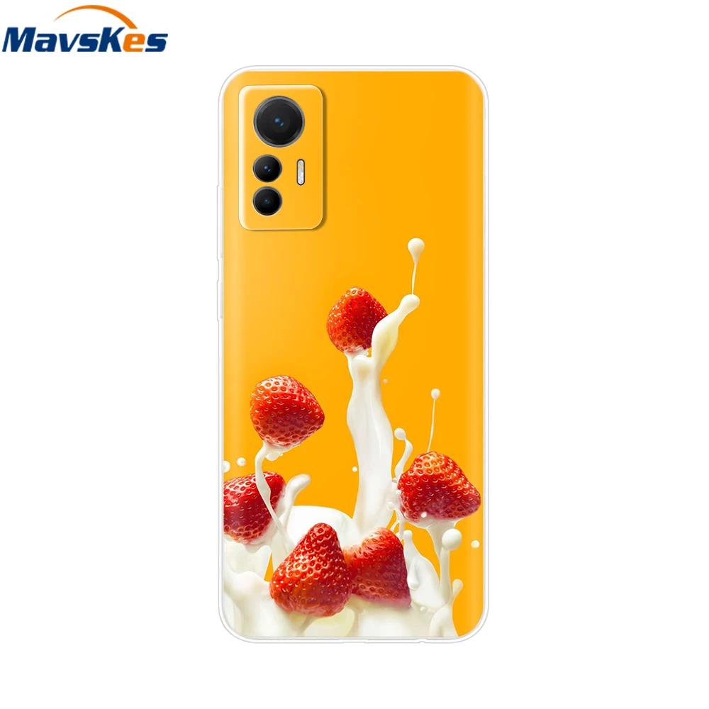 For Xiaomi Redmi Note 12S Case Redmi Note12S Phone Silicon Back Cover For Redmi Note 12S 12 S Cases Protective Shell Cover Capas