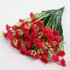 Artificial Flower No Maintenance No Watering No Fading Bright Color Realistic Lifelike Artificial Flower Wedding Party Home Decoration