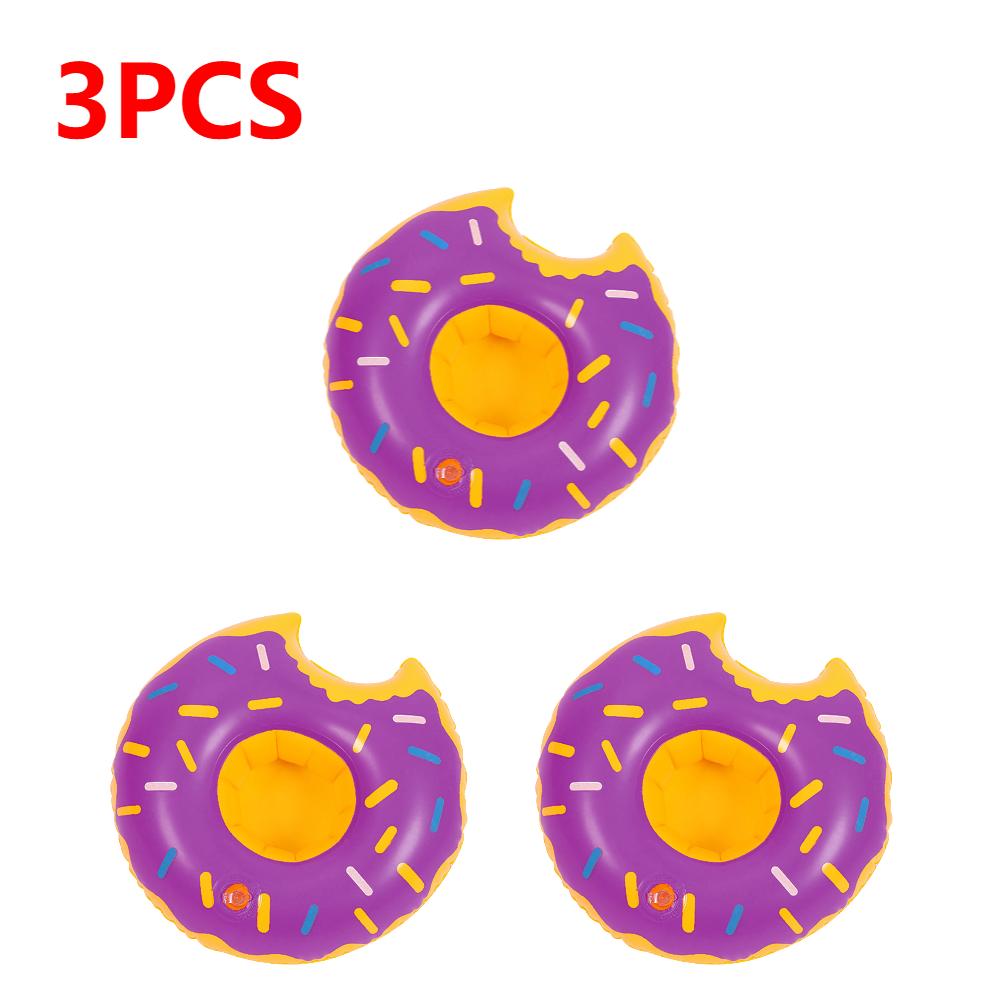 1-5PCS Inflatable Cup Holder Coconut Tree Style Inflatable Drink Coasters Cup Holder Float Cup Stand Pool Accessories