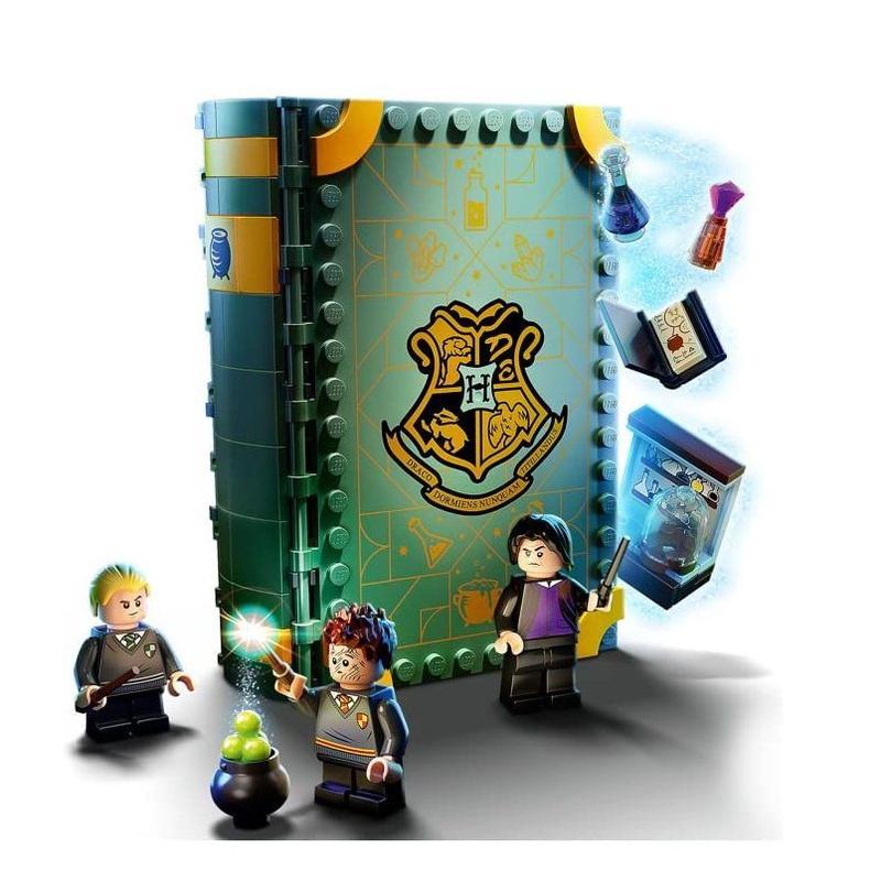 Harry Potter Lego Collectible Book For Kids Potions Class Set For Travel And Play