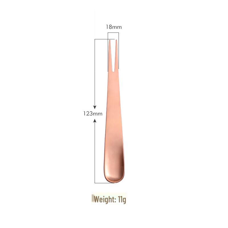 Stainless Steel Fruit Fork Spoon Set