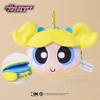 10cm and 13cm Plush Purses Powerpuff Girls Small Hanging Bag Cute Cartoon Girls Carrying Coin Bag Earphone Storage
